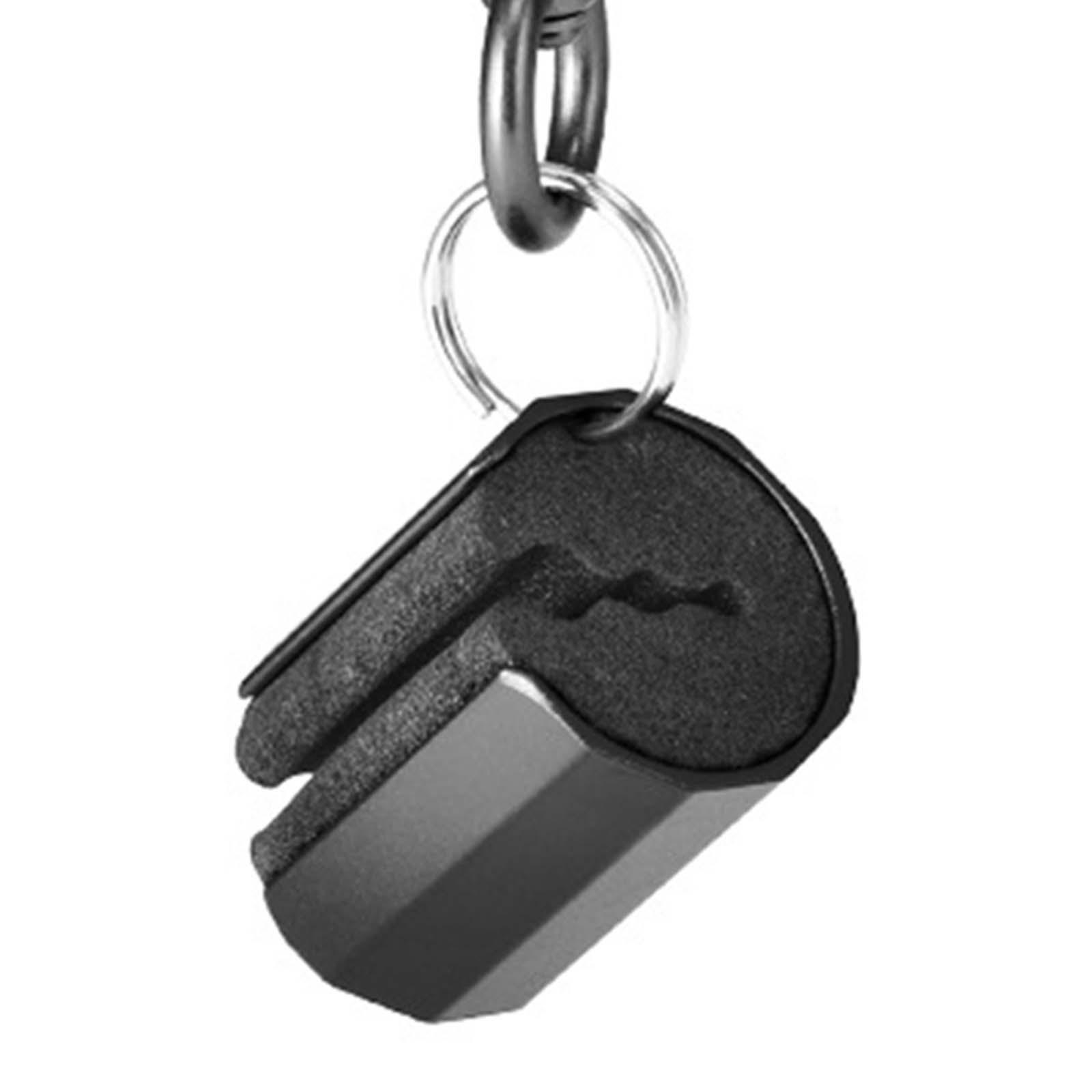 Fishing Rod Holder Portable Hanging Rod Clamp with Keychain Fishing Rod Clip