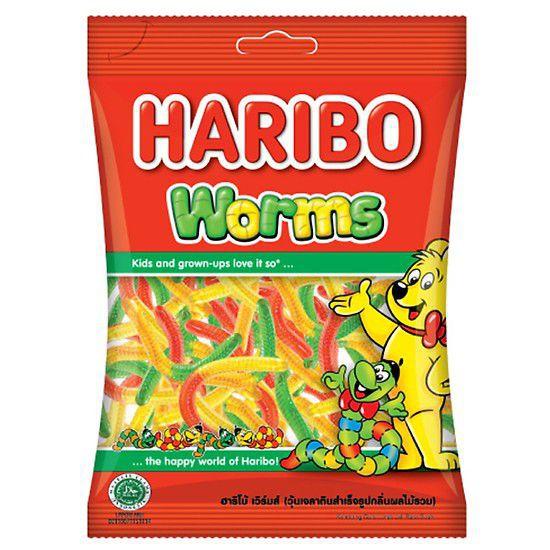 (6 loại) Kẹo dẻo Haribo gói 80gr