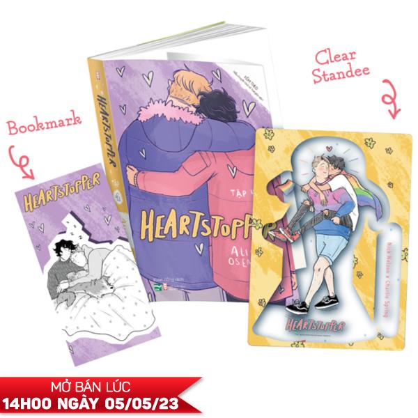 Heartstopper - Tập 4 - Bản Đặc Biệt - Tặng Kèm Bookmark + Clear Standee