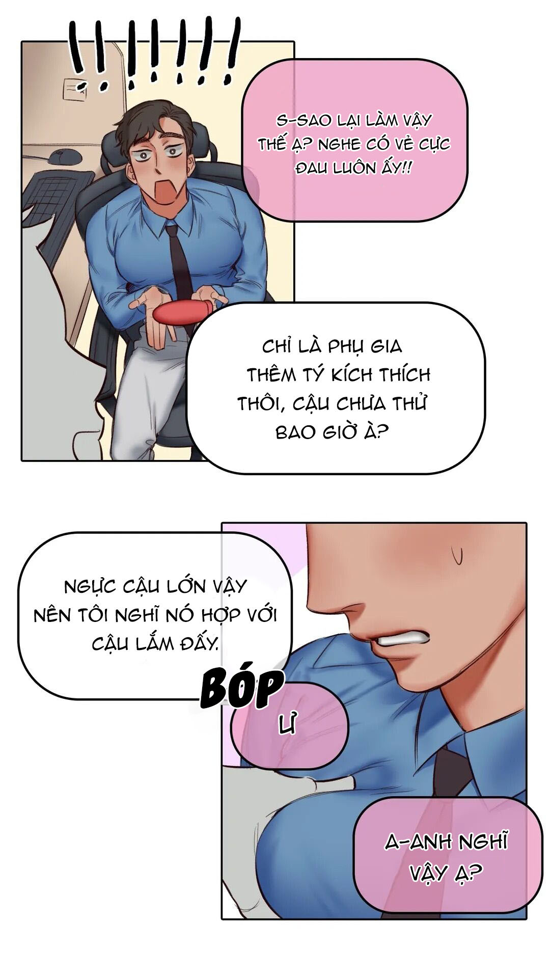 dạy dỗ đồng nghiệp ngực bự mới với sextoy chapter 1 43