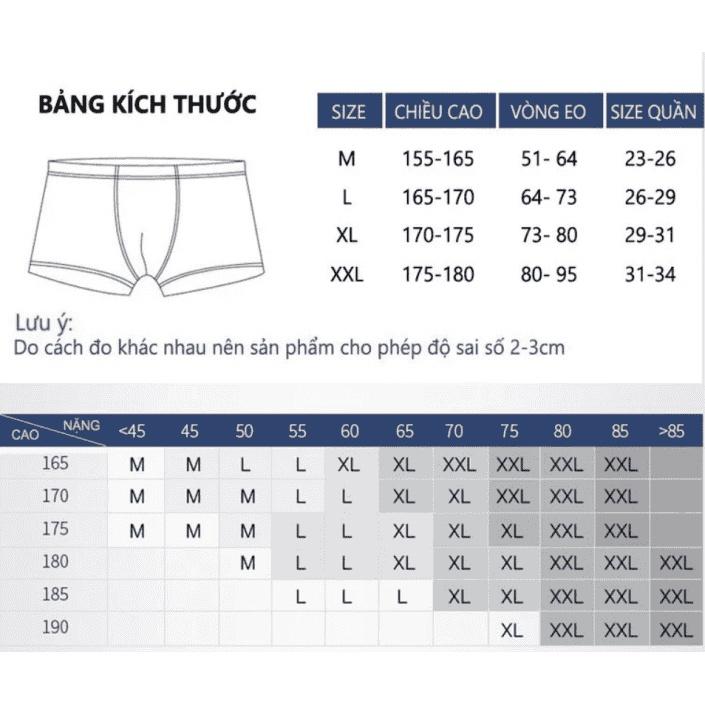 Combo 5 quần lót thun lạnh nam otoko