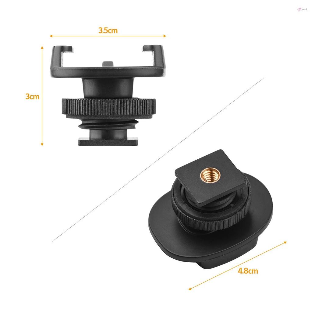 GOPRO Set 6 Phụ Kiện Gắn Máy Ảnh Thể Thao Với Ốc Vít 1/4 Inch Thay Thế Cho DJI Hero 10 9 8 7