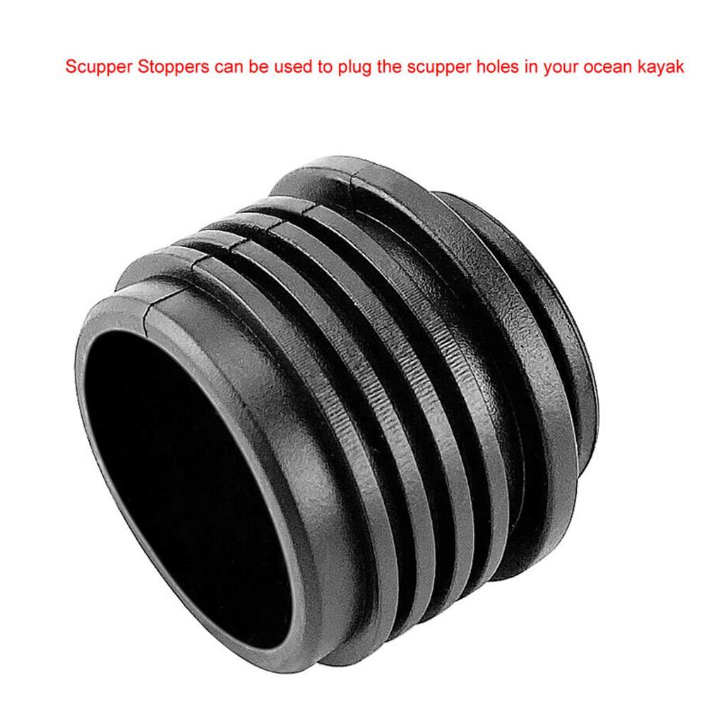 Rubber Kayak Marine Boat Scupper Plugs Drain Holes Stoppers Bungs Durable