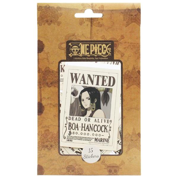 Bộ 15 Sticker Wanted One Piece - TEENBOX