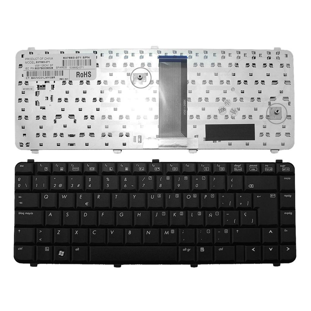Black ES Spanish Layout PC Laptop Keyboard For COMPAQ 510 511 610 615 Series