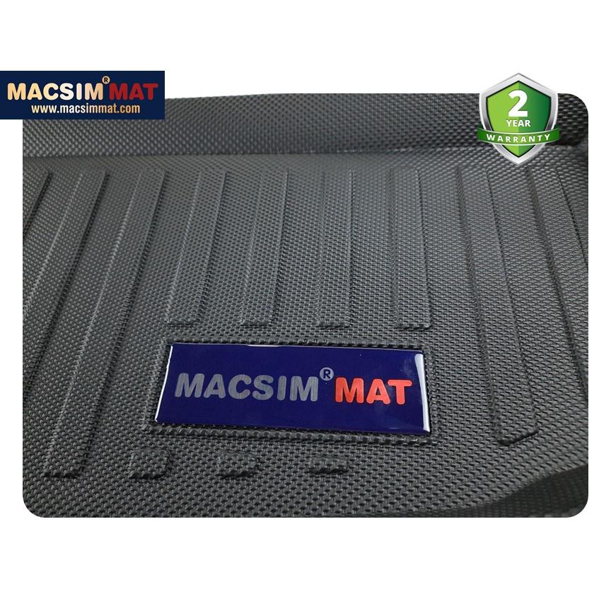 Thảm lót cốp xe ô tô Suzuki Ertiga nhãn hiệu Macsim chất liệu TPV cao cấp màu đen