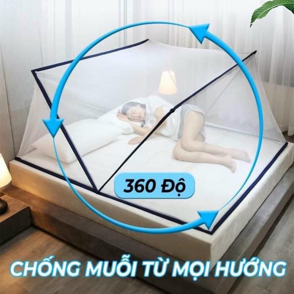 Màn mùng xếp chống muỗi thông minh gấp gọn Minh Châu
