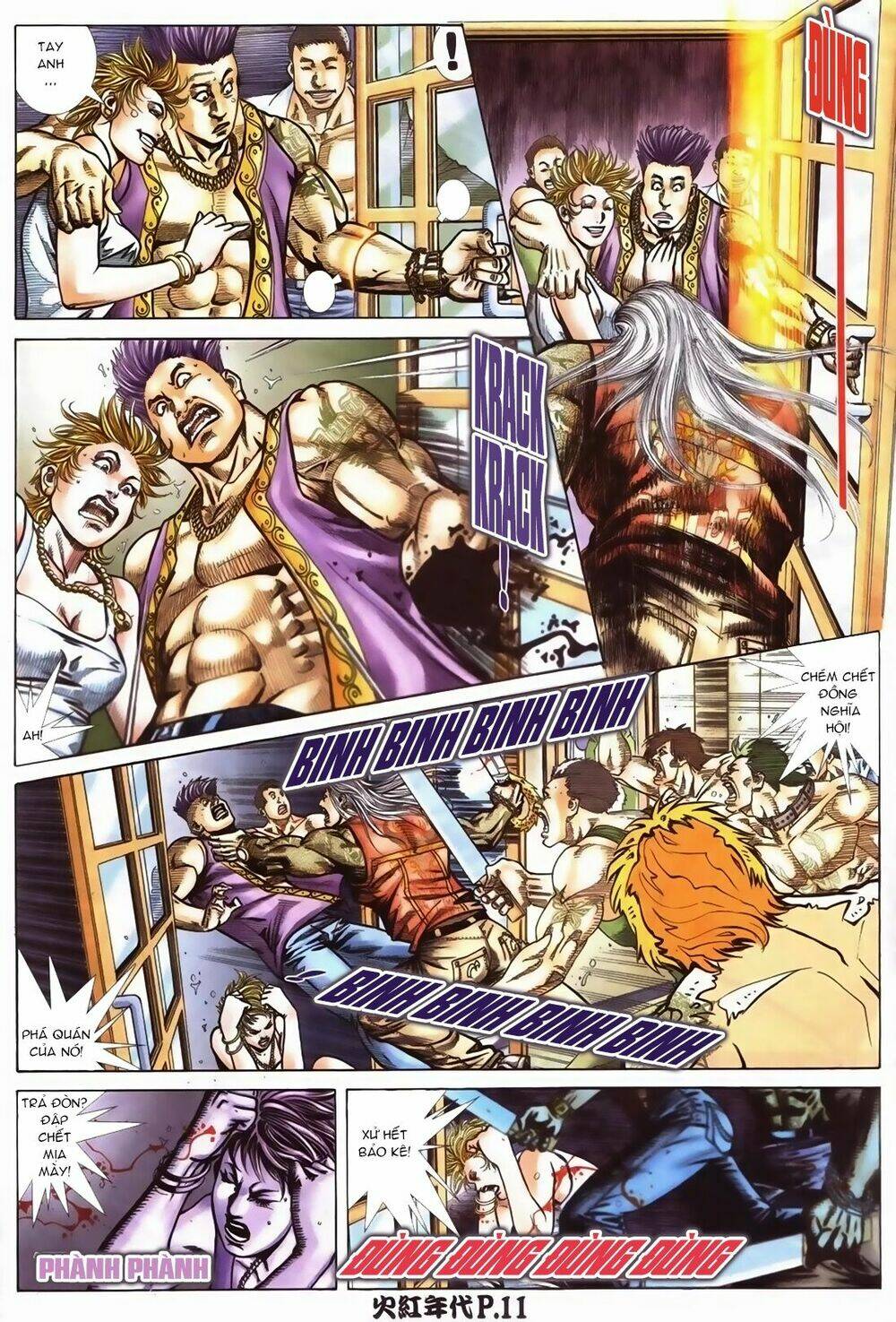 hỏa hồng niên đại hắc cốt đường chapter 104 10