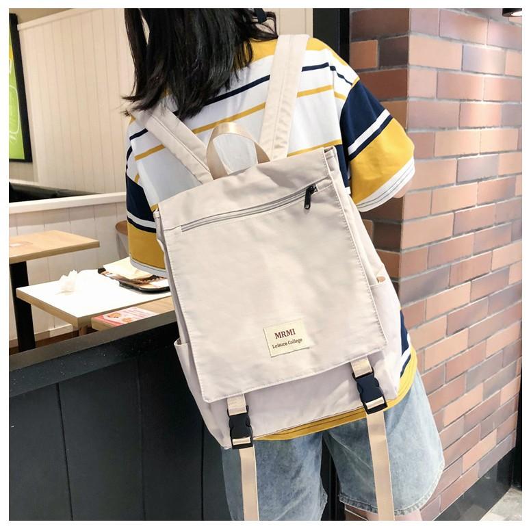BALO thời Trang, Ba lô Đi Học, Balo Giá rẻ ulzzang MRMI Hàn Quốc kẻ cực đáng yêu chất vải cực tốt