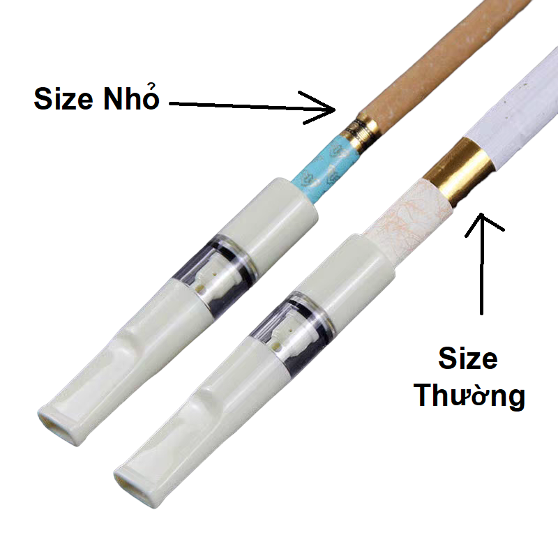 Bộ 5 Tẩu Lọc Thuốc Dùng Cho Size Thông Thường &amp; Nhỏ [ Jet Mèo, Caraven Demi,Thăng Long Dẹt, Esse...]