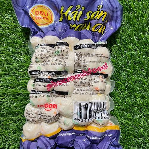 Cá Viên Hải Sản Rau Củ Loại Ngon Lacusina - Gói 500Gram