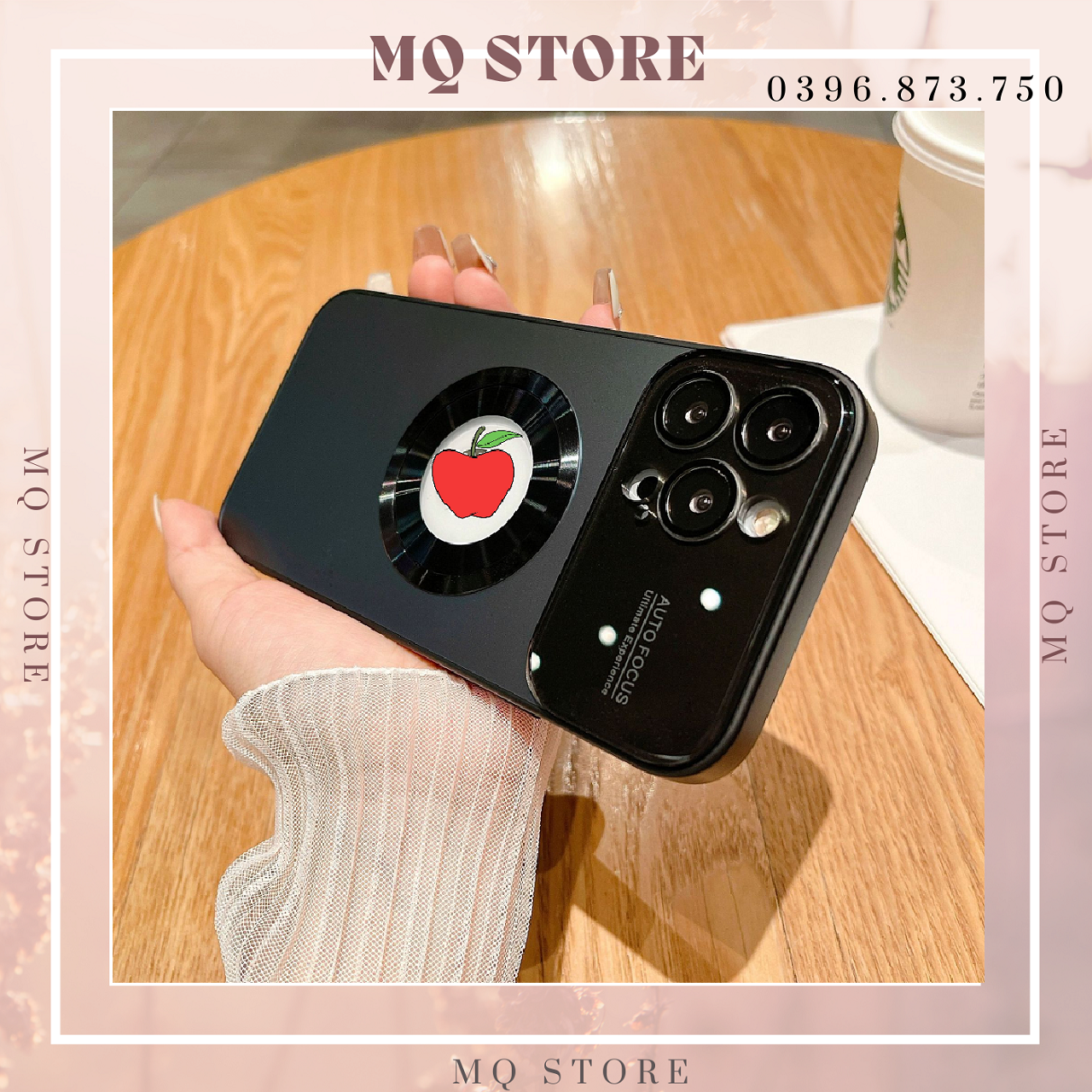 Ốp lưng cho iPhone 11/12/13/14 Pro Max lưng nhám hở Táo sạc tính,bảo vệ camera cực đẹp