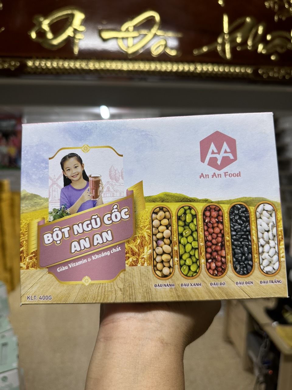 BỘT NGŨ CỐC 400G LƯỢNG ĐƯỜNG THẤP HỮU CƠ TỰ NHIÊN