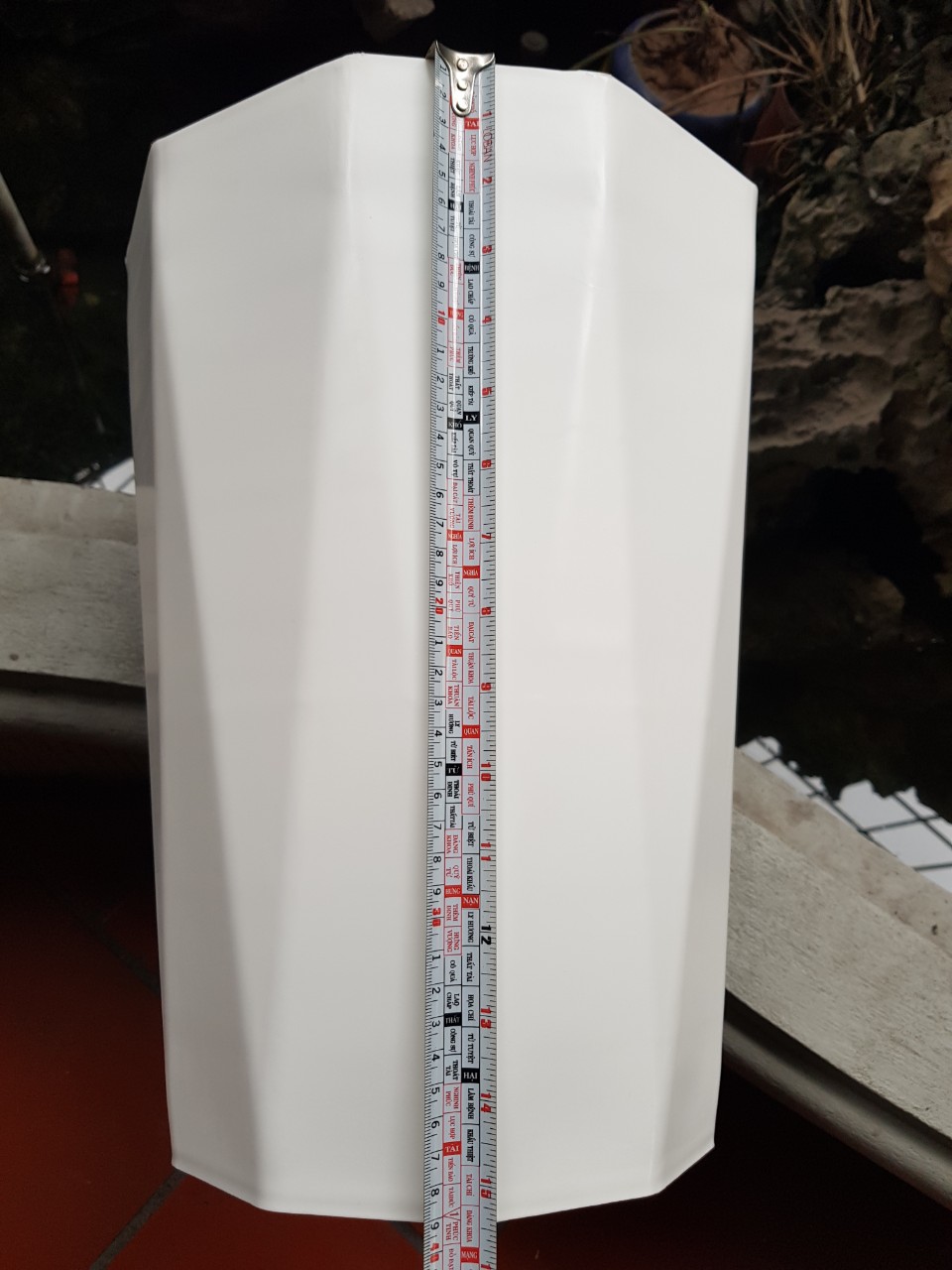 Chậu Trồng Cây Đường Kính Miệng 30 cm , Kim Cương , Bằng Nhựa Cao Cấp.