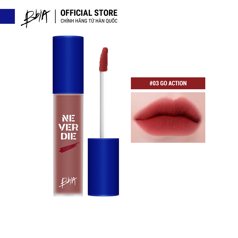 [Gift] Son kem Bbia Never Die Tint Version 1 ( Màu Ngẫu Nhiên)