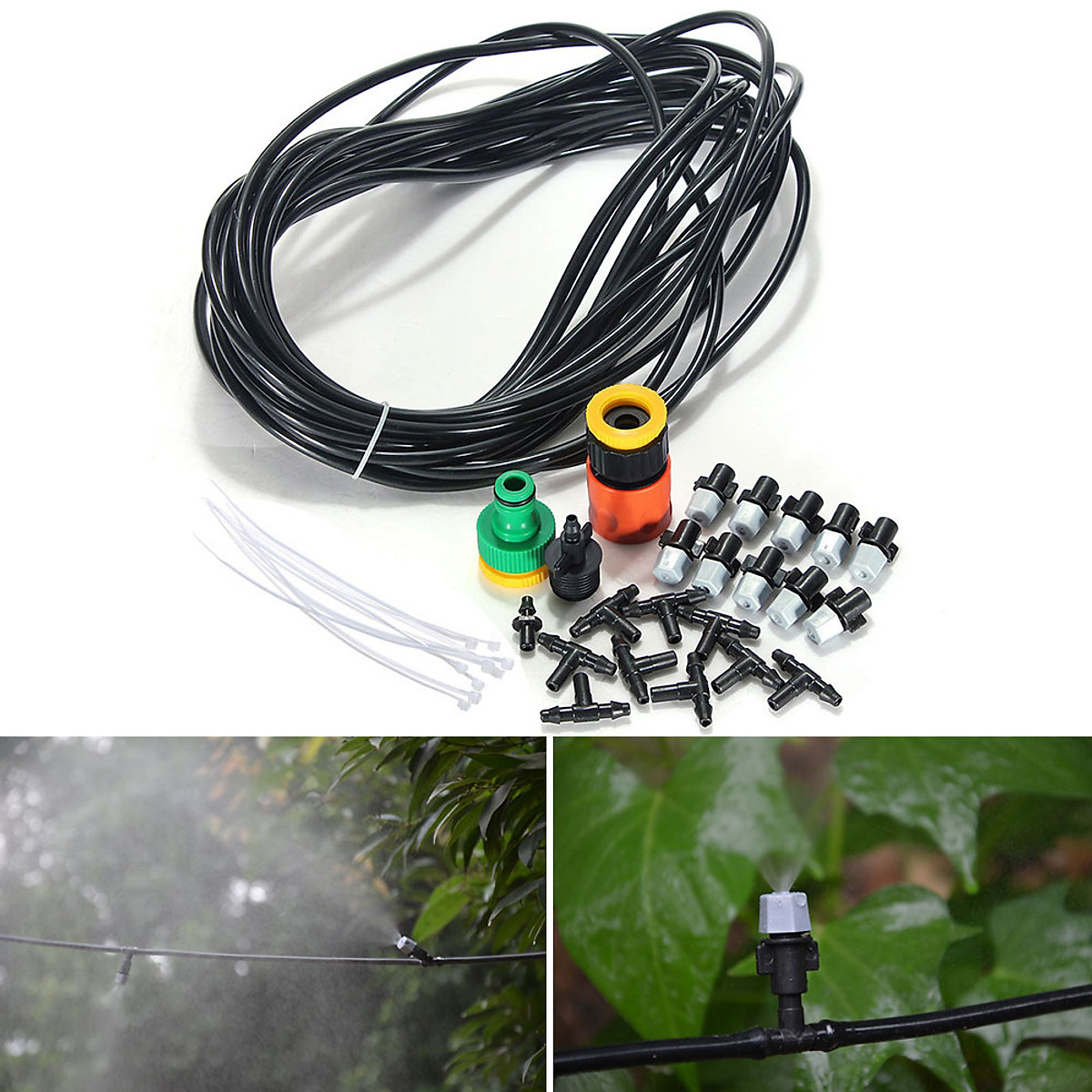 Hệ thống tưới cây 10 đầuu phun sương