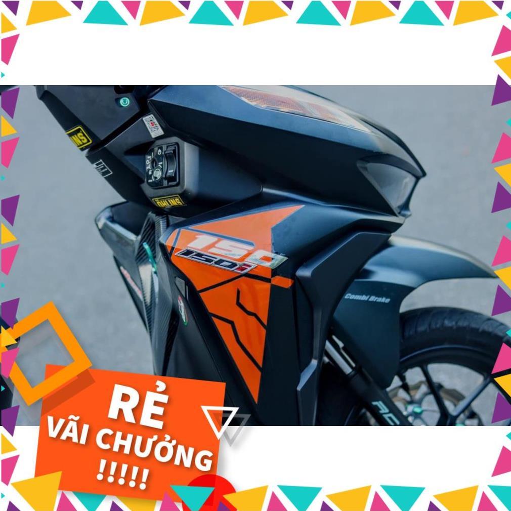 Tem Rời Vario 150 2018 Mẫu Cam Đen Trắng