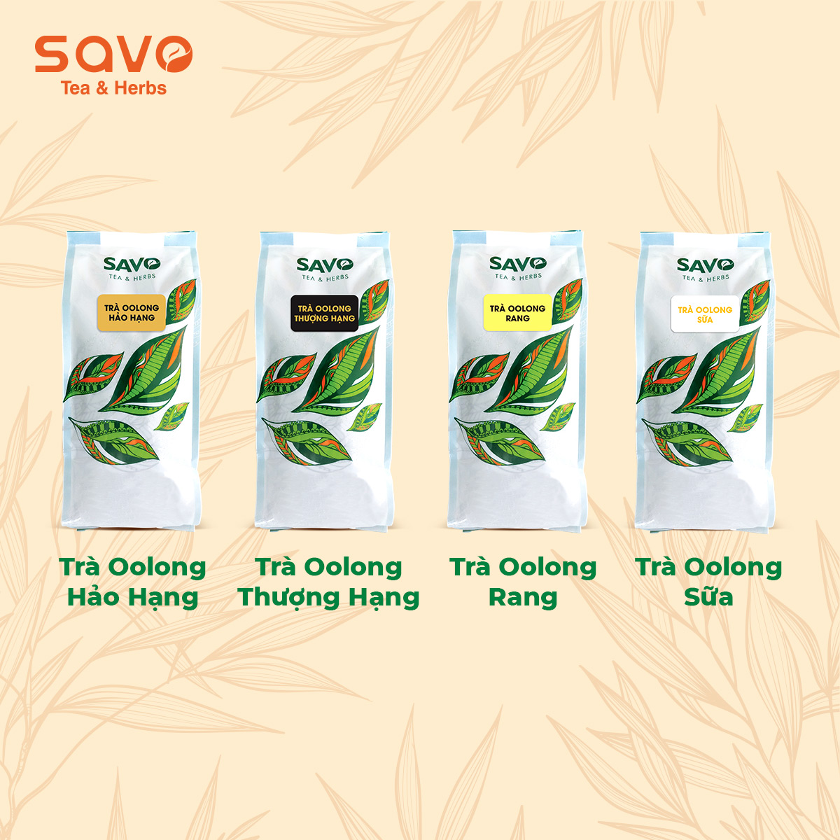Trà SAVO Oolong Rang - Túi 500gr