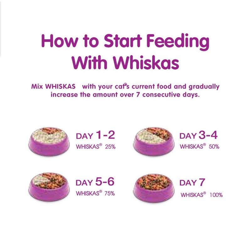 10 gói Pate WHISKAS cho mèo lớn và mèo con