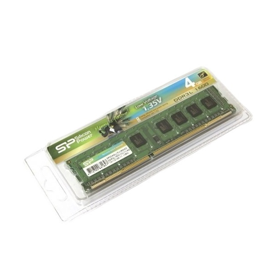 Hình ảnh Bộ nhớ RAM PC Silicon Power DDR3 4GB/ 8GB 1600MHz (SP004GLLTU160N02/ SP008GLLTU160N02) Value - Hàng Chính Hãng