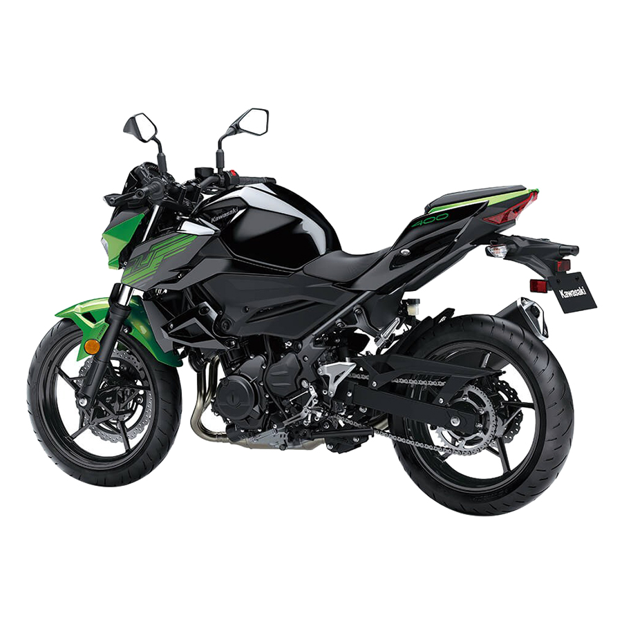 Xe Mô Tô Kawasaki Z400 ABS - Xanh