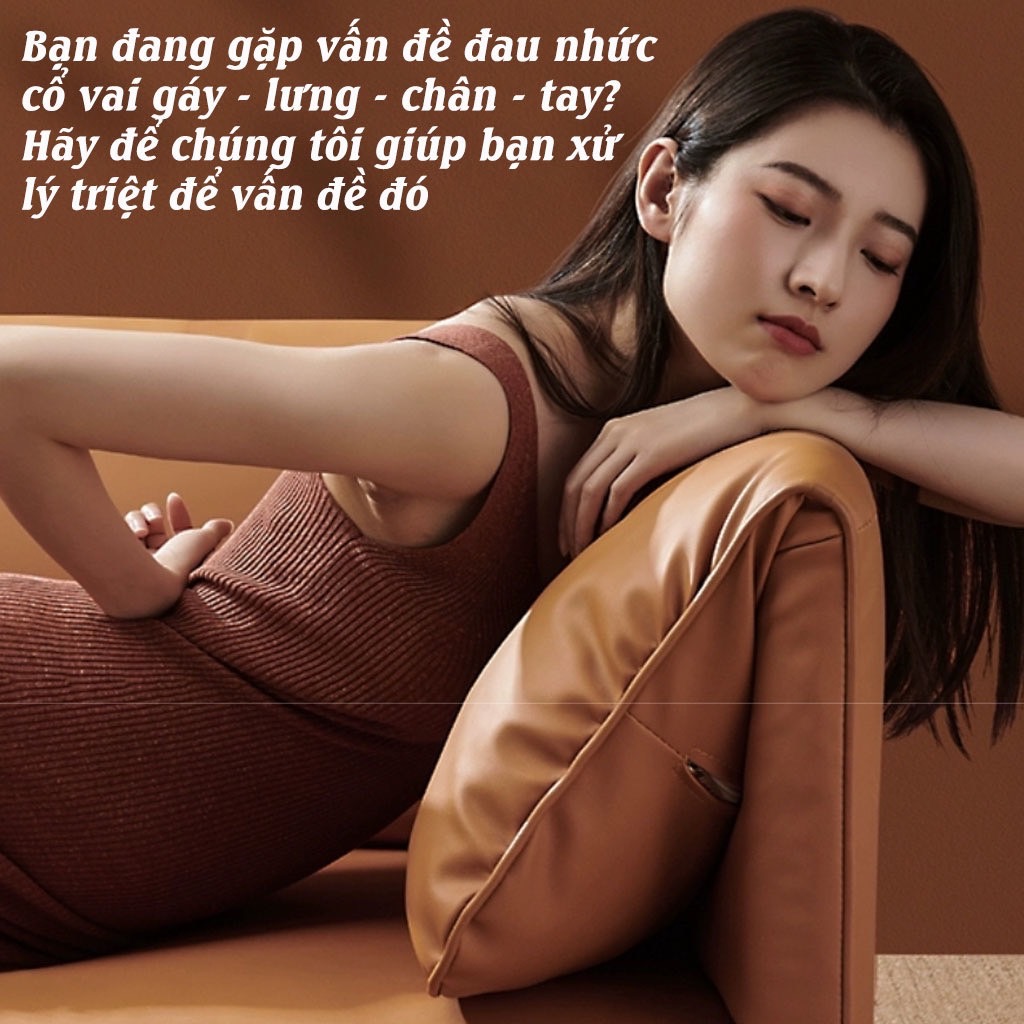 Máy Massage Bụng tan Mỡ, Đai Massage Đánh Tan Mỡ Bụng Cao Cấp Có Đèn Hồng Ngoại Tích Hợp Đá Nóng Hymalaya Giúp tan Mỡ