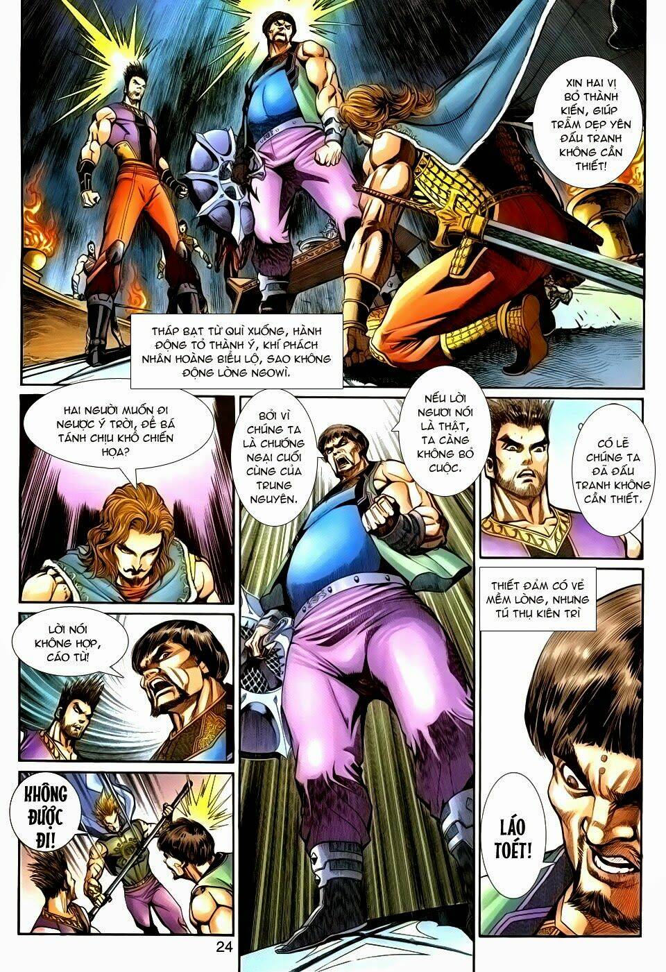 thần binh tiền truyện 1 - đỉnh phong tuyệt chiến chapter 3 24