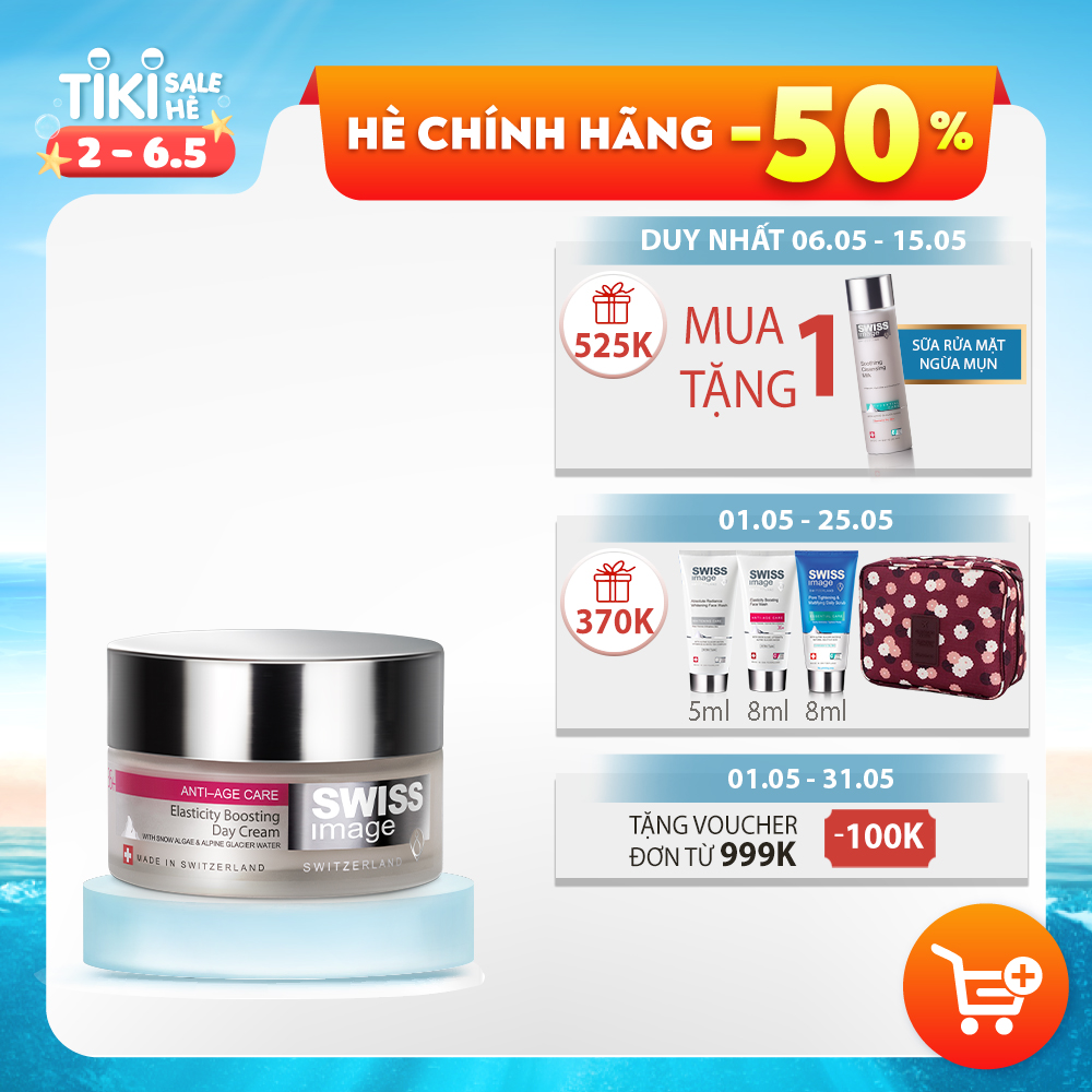 Kem Dưỡng Ẩm Ngừa Lão Hoá Ban Ngày Swiss Image 36+ Elasticity Boosting Day Cream 50ml