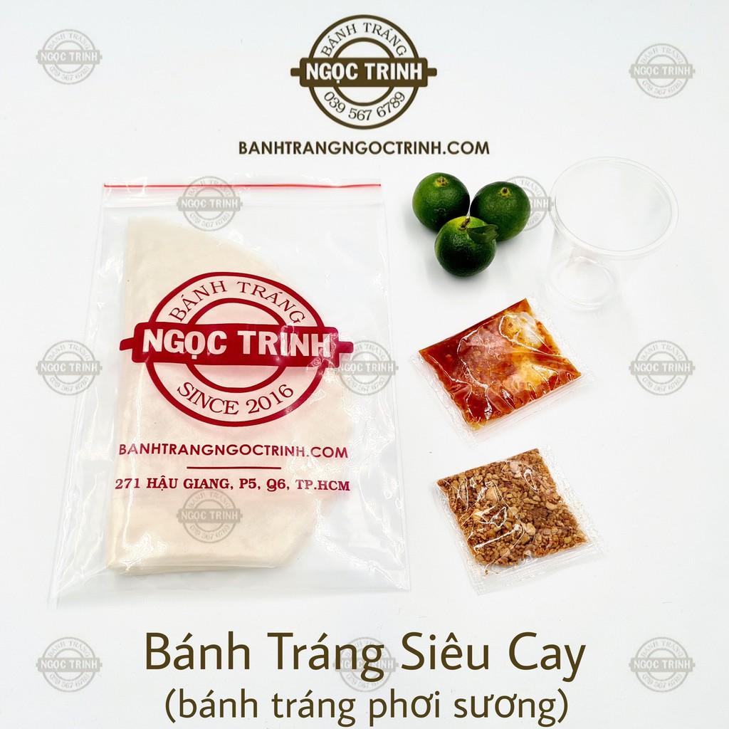 Bánh tráng siêu cay (5 Túi) loại bánh tráng phơi sương Ngọc Trinh