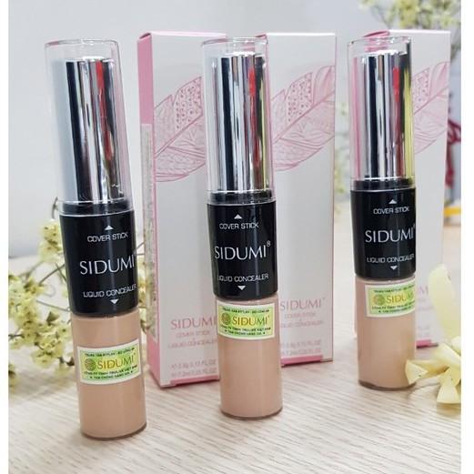 Kem Che Khuyết Điểm 2 Đầu Sidumi - Sidumi Cover Stick Liquid Concealer SDM TL32