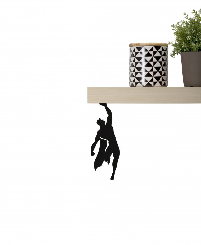 Sticker Kim Loại Nam Châm Super Hero Nâng Đồ Vật 3D