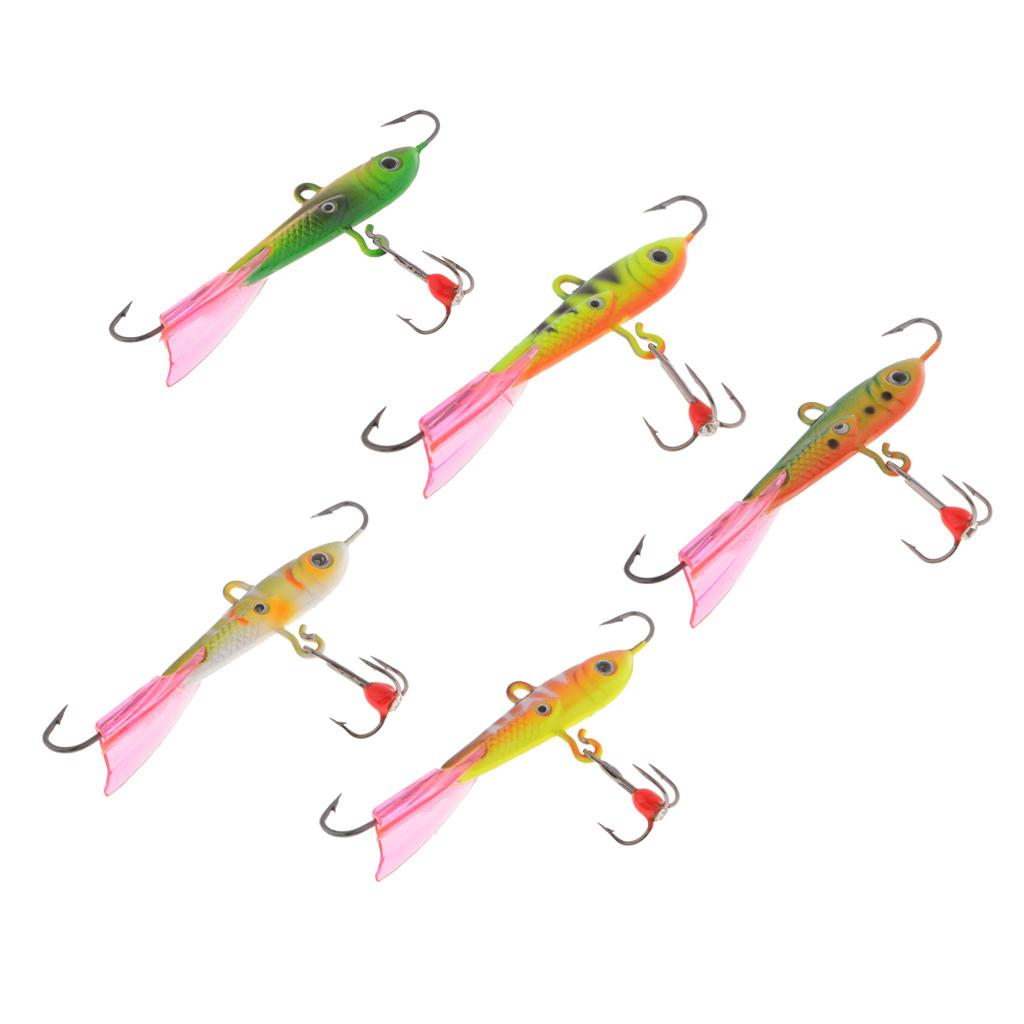 Ice Fishing Lure Bait Straight Up Jigs Fishing Lure Bass Walleye Lure