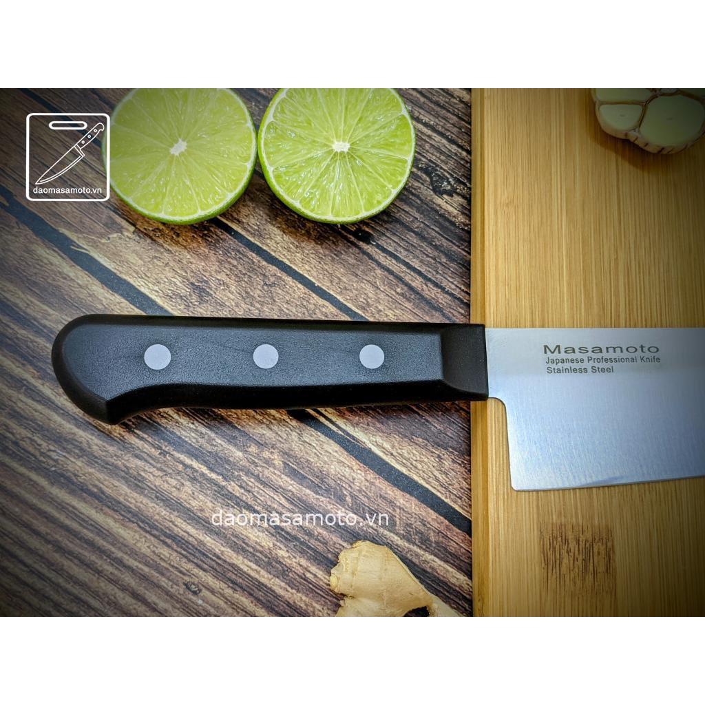 Dao Làm Bếp Đa Năng Masamoto Santoku - MK101