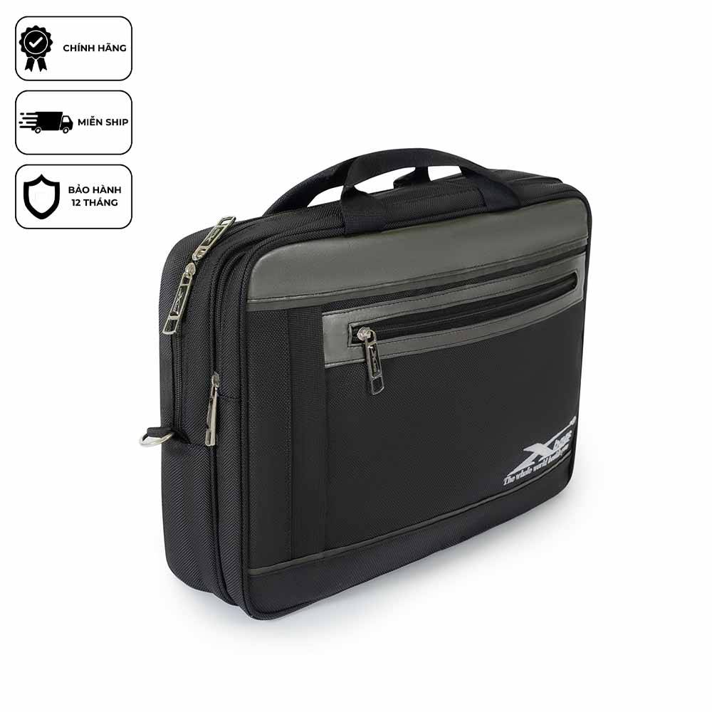 Cặp đa năng học sinh, cặp xách laptop cao cấp Xbags Simple