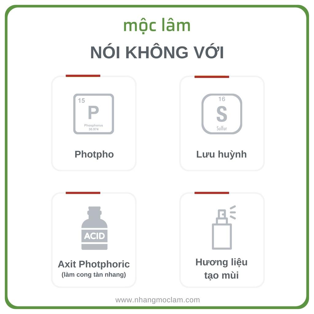 Nhang Nụ Trầm Hương MỘC LÂM - 80g - 65viên - Nhang Trầm Nụ Khói Ngược Cao Cấp Xông Nhà Thanh Tẩy