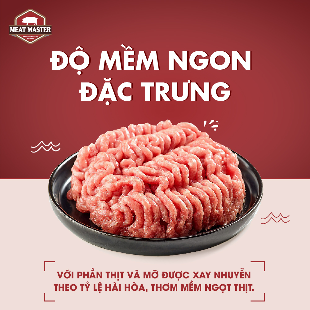 Thịt heo xay Meat Master - Giao nhanh