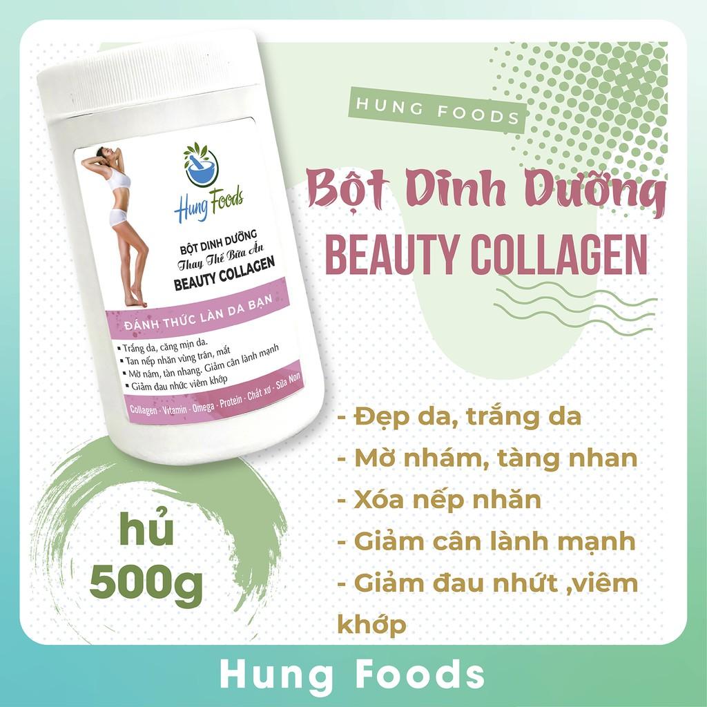 Bột Sữa Hạt Dinh Dưỡng Beauty Collagen - Hộp 500g - Hung Foods