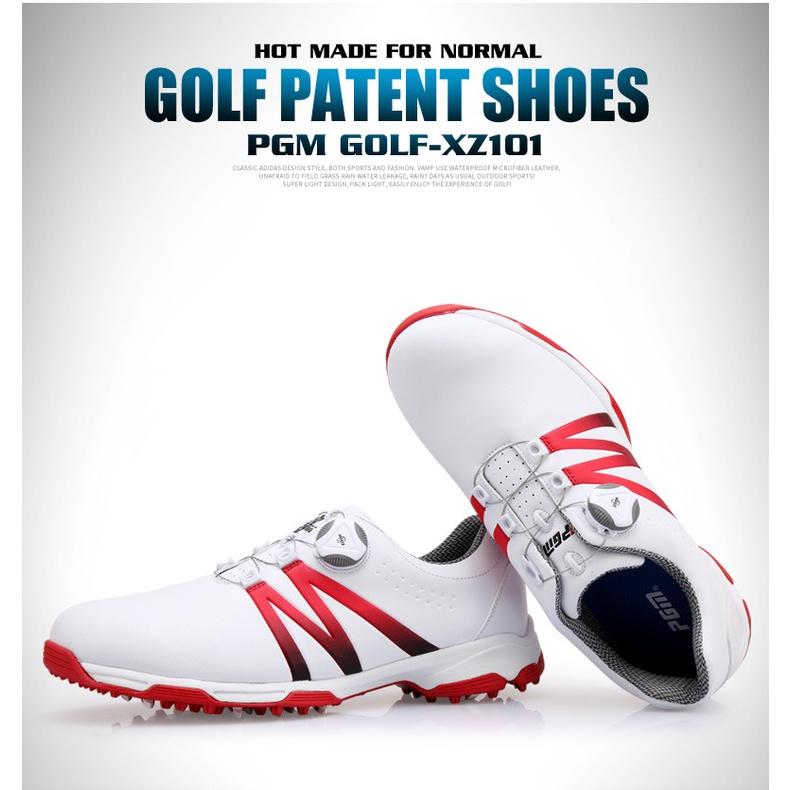 Giày golf nam XZ101 - Chất liệu Da microfiber chống thấm nước với màng OUTDRY, chống thấm 360 độ - Hàng chính hãng