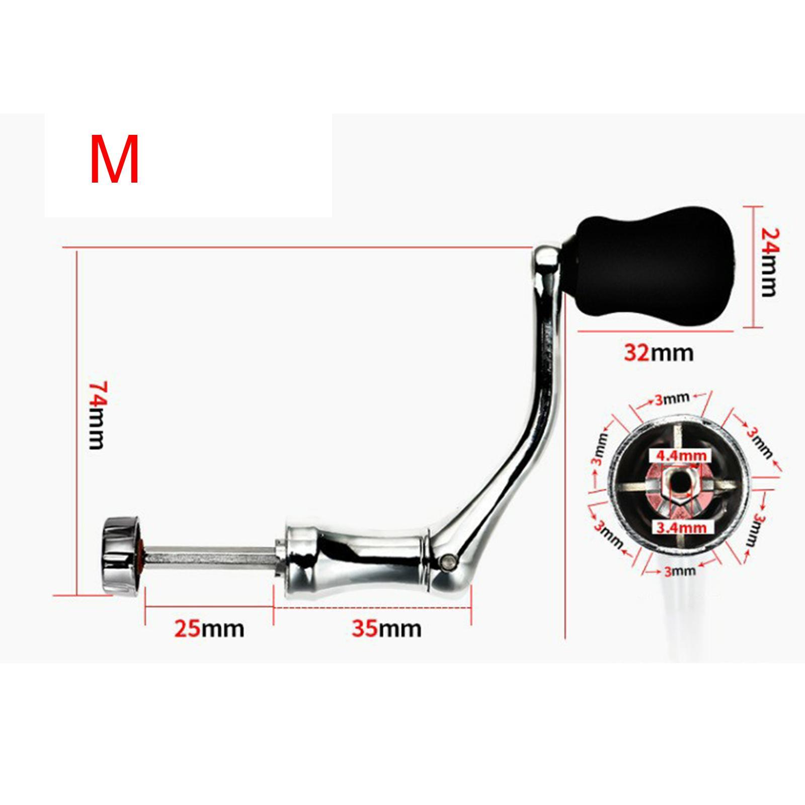 Power Handle Rocker Arm Fishing Tackle Nonslip Fishing Reel Handle Knob Grip