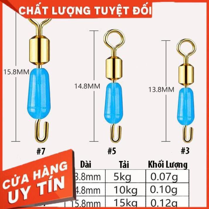 Khóa Link Mà Ní Câu Cá Chống Xoắn Cao cấp Siêu Tiện Lợi PK-3