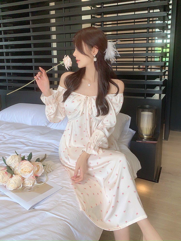 Váy Ngủ Dài Nữ Tính Quý Phái - B.Lingerie