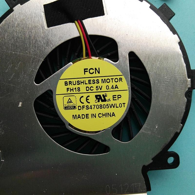 Mới Quạt Tản Nhiệt Cho Msi Ge72 Ge62 Pe60 Pe70 Gl62 Gl72 Gp62 2qe 6qg Ms-1794 Ms-1795 Paad06015sl N317 N318
