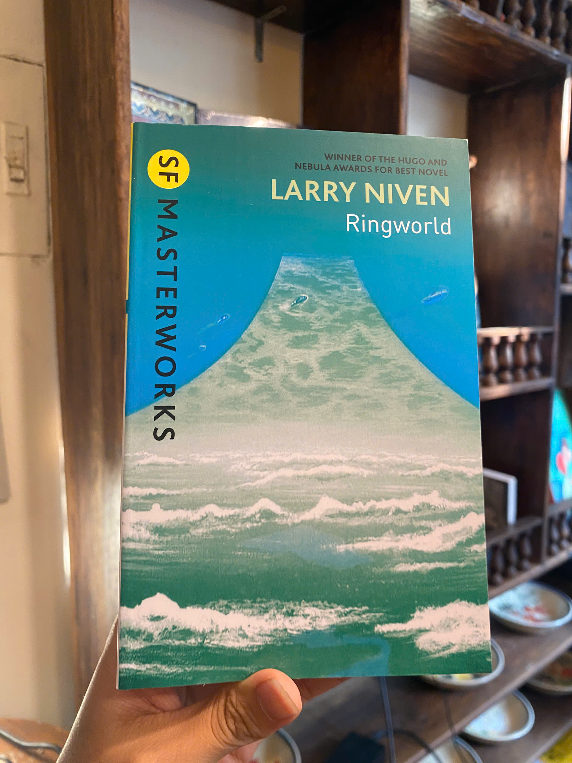 Sách - SF Masterworks: Ringworld by Larry Niven | Classics Fantasy - Science Fiction