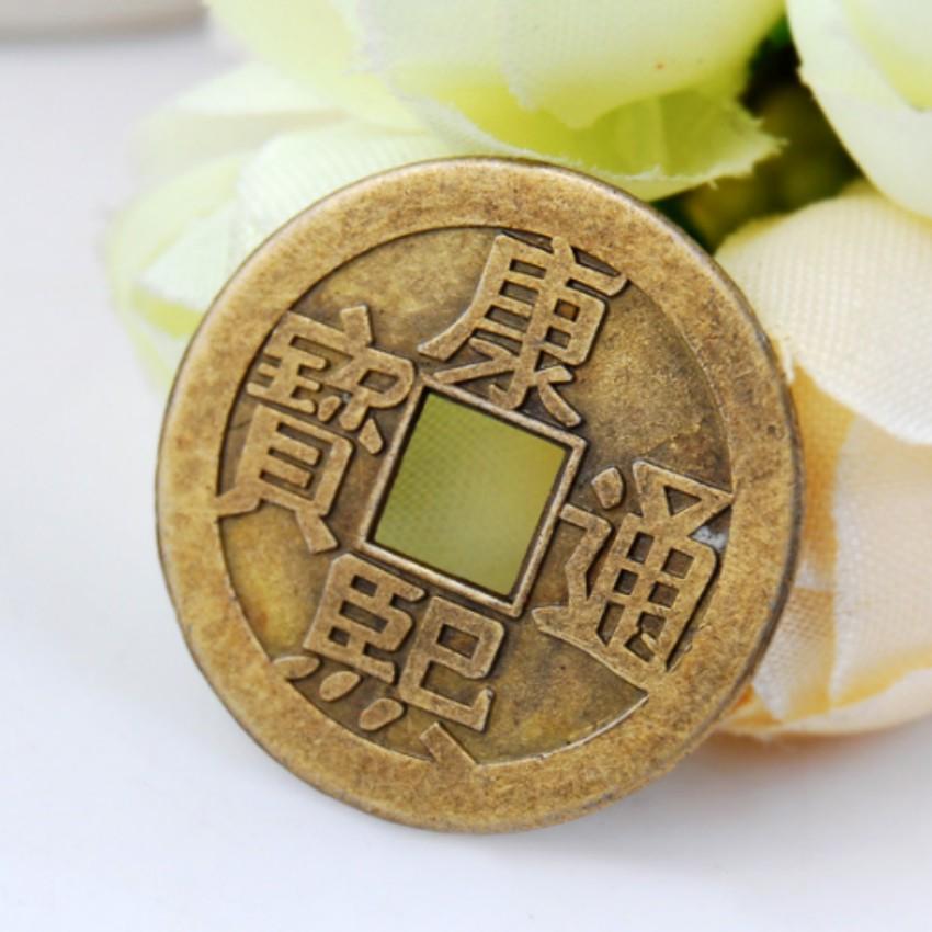 Đồng xu ngũ đế phong thủy cầu tài lộc 206229