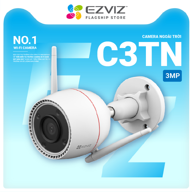 Camera IP Ngoài Trời EZVIZ C3TN 3MP 2K - Hàng Chính Hãng