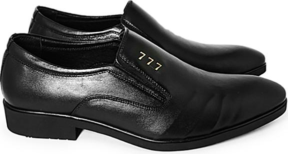 Giày Công Sở Nam Da Bò HS07 - Đen