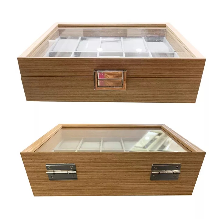 Hộp đựng đồng hồ 10 chiếc bằng gỗ cao cấp B890