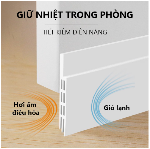 Ron Chắn Chặn Cửa Dài 1 Mét Đa Năng GD725-Ron100