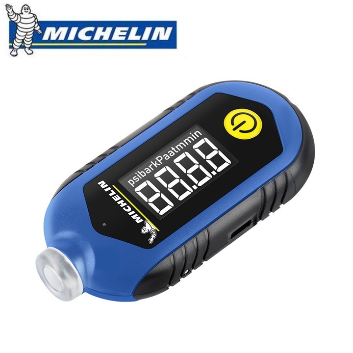 Đồng hồ đo áp suất lốp điện tử Michelin M2209 tích hợp bốn phạm vi đo Psi, Kpa, Bar, At