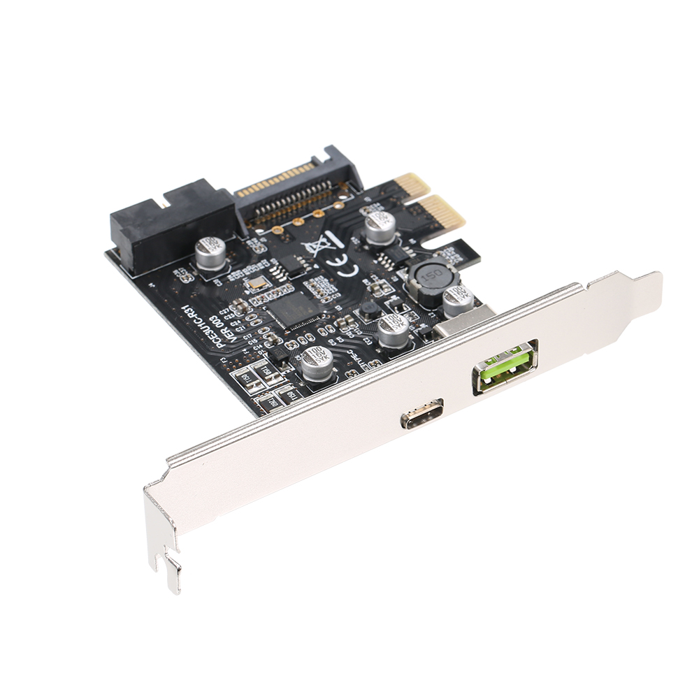 Thẻ Mở Rộng PCI-E Sang USB 3.1 Loại C Sạc Nhanh Với Thẻ Điều Hợp 19pin Gen1 5g PCI-Express